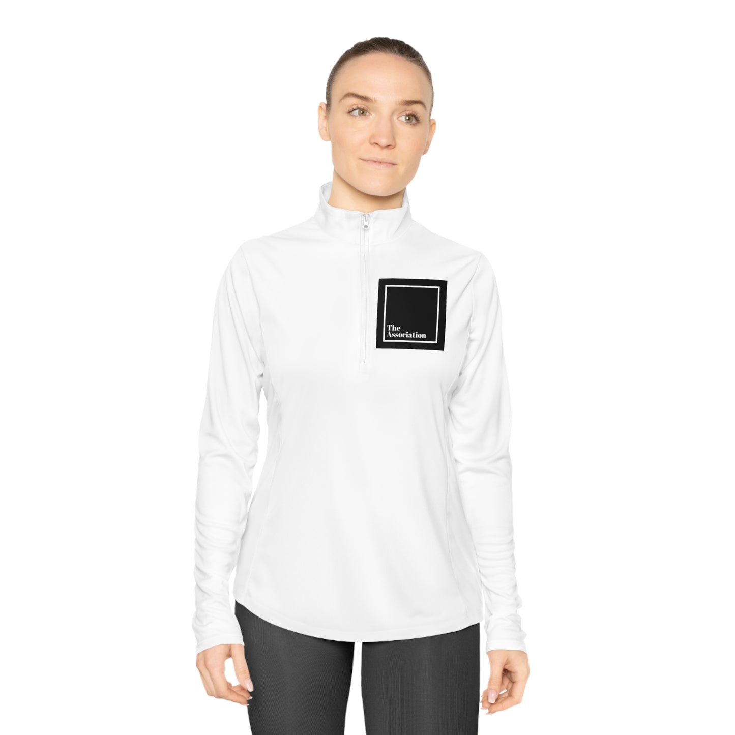 Ladies Quarter-Zip Pullover - The Association