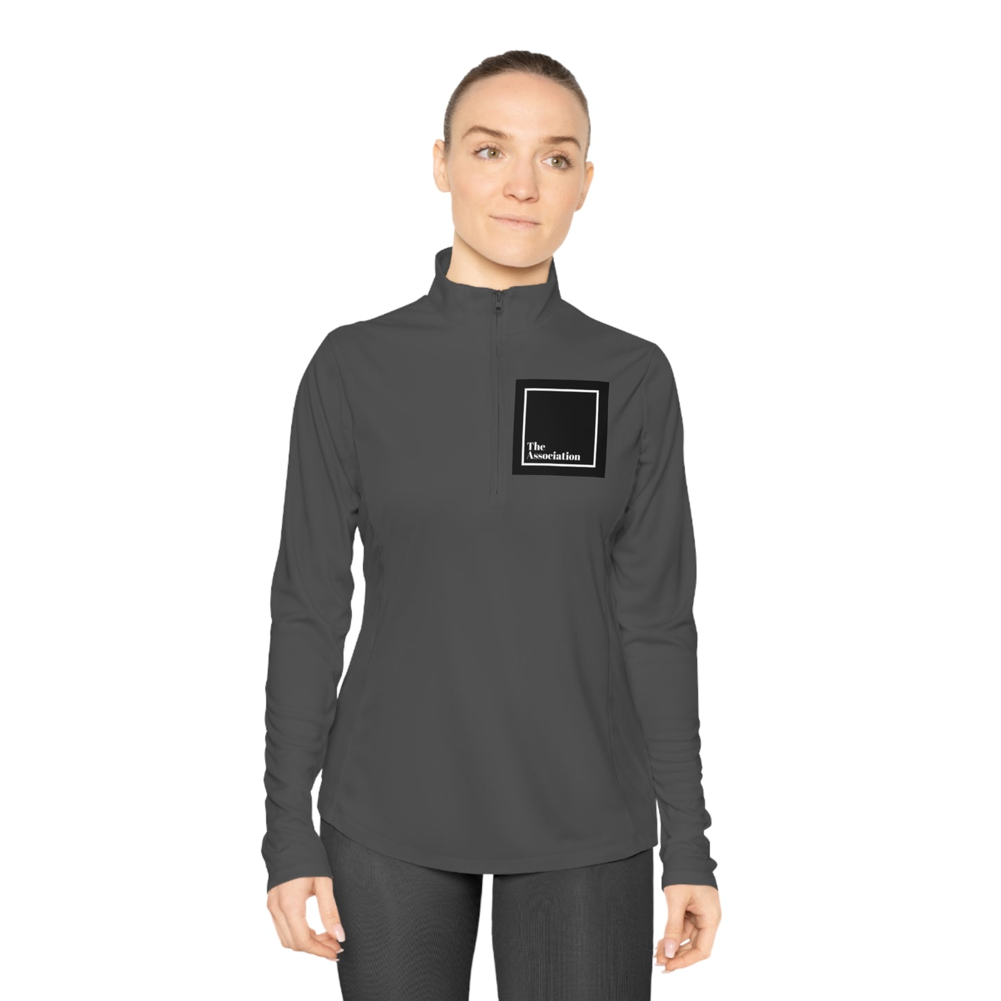 Ladies Quarter-Zip Pullover - The Association