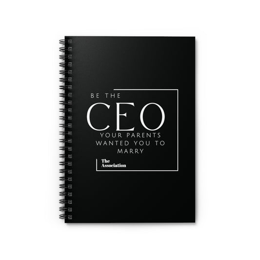 Spiral Notebook, Ruled Line - CEO