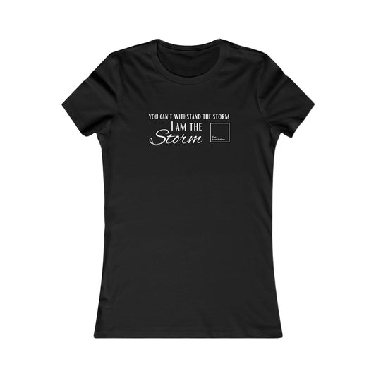 Slim Fit Women's T-shirt - Storm