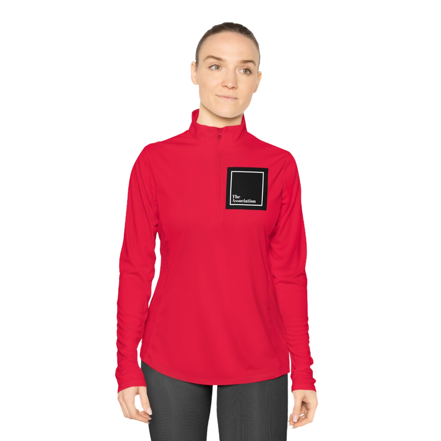 Ladies Quarter-Zip Pullover - The Association