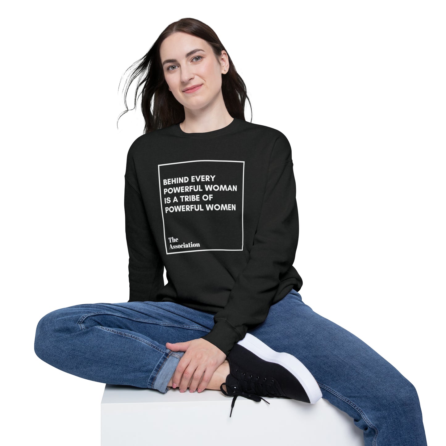 Drop Shoulder Sweatshirt - Powerful Women