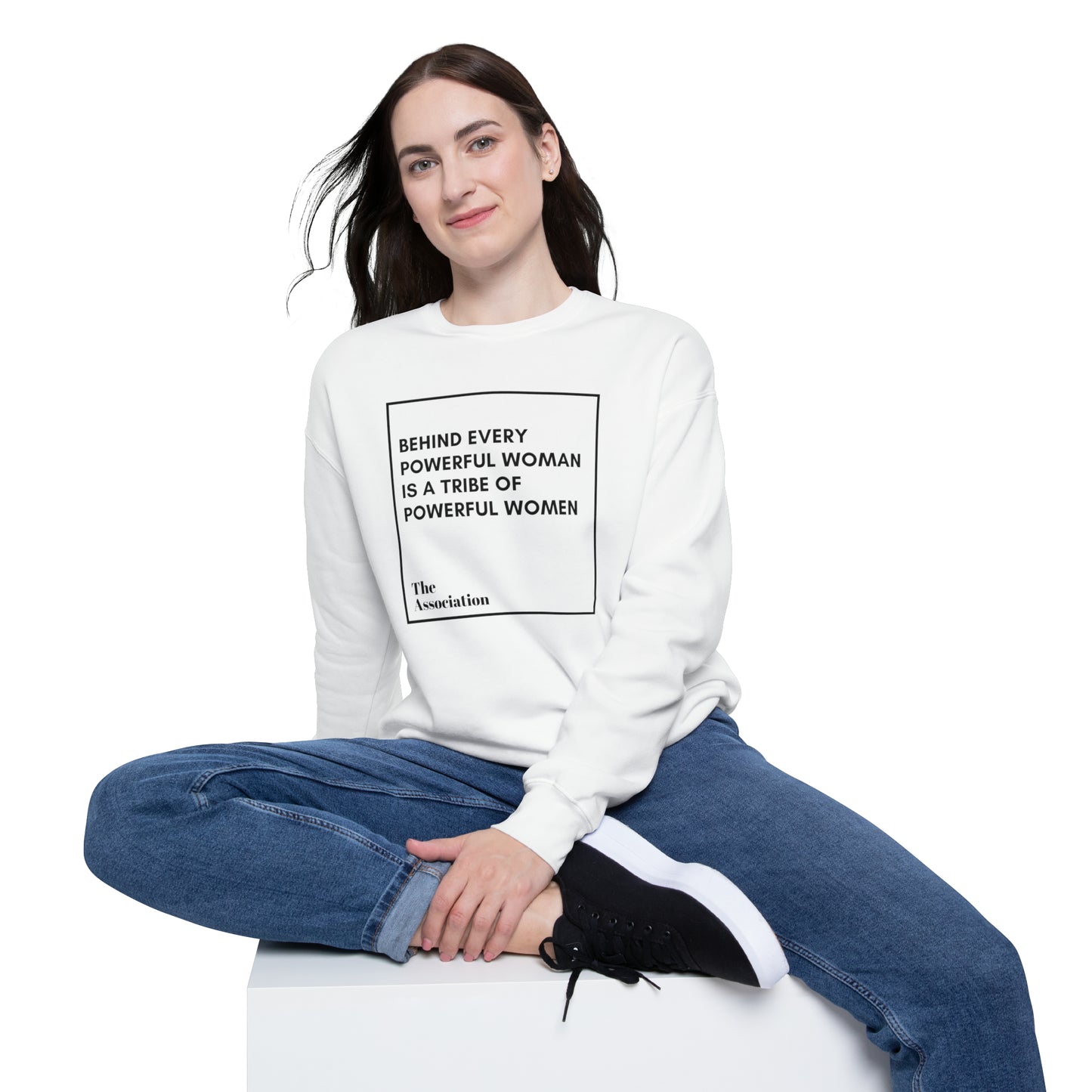 Drop Shoulder Sweatshirt - Powerful Women