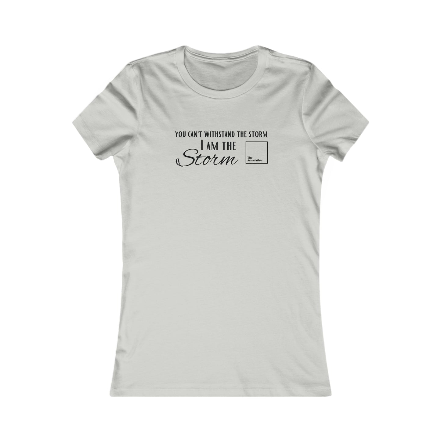 Slim Fit Women's T-shirt - Storm